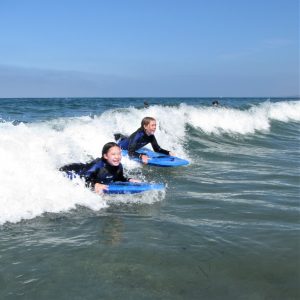 Boogie Boarding at La Jolla Shores