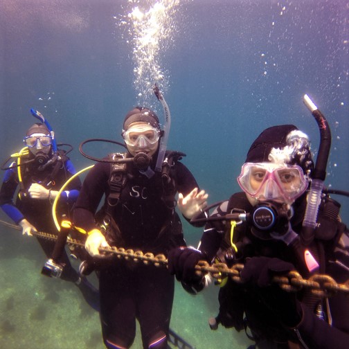 SCUBA during Live-Aboard Boat Trip